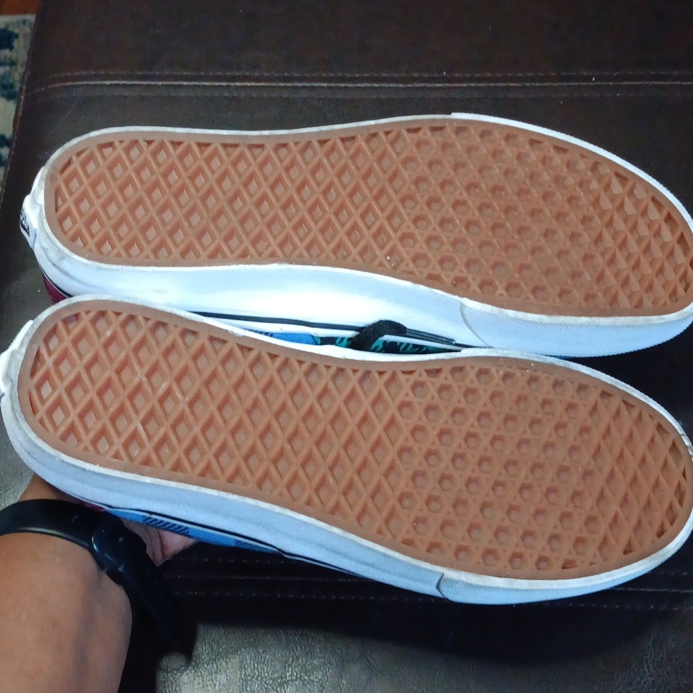 Multi Colored Vans - image 7